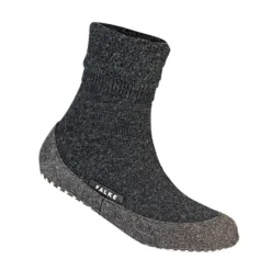 Falke COSYSHOE SO CP Unisex Hüttenschuhe ANTHRACITE MELANGE