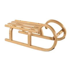 Ress MINI HÖRNERSCHLITTEN Schlitten BRAUN