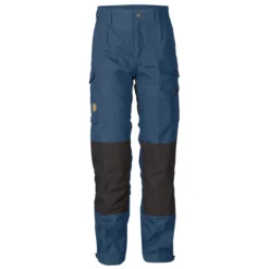 FJÄLLRÄVEN Fjällräven KIDS VIDDA TROUSERS Kinder Trekkinghose UNCLE BLUE