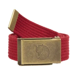 FJÄLLRÄVEN Fjällräven KIDS CANVAS BRASS BELT Kinder Gürtel LAVA