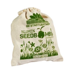 Die Stadtgärtner SEEDBOMBS 8ER JUTEBEUTEL WILDE WIESE