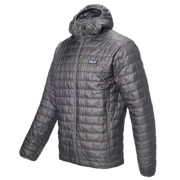Patagonia M' S NANO PUFF HOODY Herren Übergangsjacke FORGE GREY – Bild 2