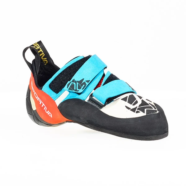 La Sportiva OTAKI Unisex Kletterschuhe BLUE/FLAME – Bild 2