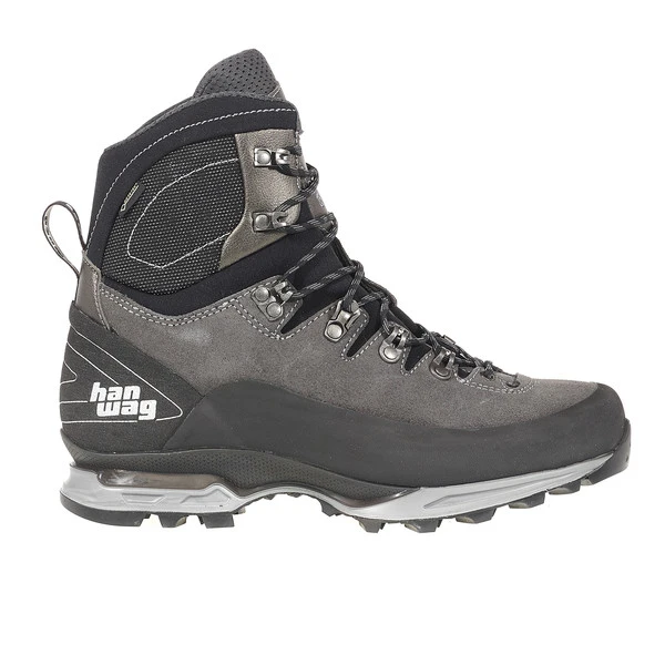 Hanwag ALVERSTONE II GTX Herren Trekkingstiefel ASPHALT/LIGHT GREY