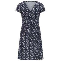 FRILUFTS HEDJE PRINTED DRESS Damen Kleid DRESS BLUES