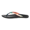 Olukai HO' OPIO Damen Outdoor Sandalen TEAL CORAL/BLACK