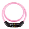 Point KINDER KABELSCHLOSS MIT MOTIVEN Kinder Fahrradschloss PINK