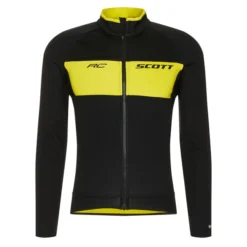 Scott SCO JACKET MS RC WARM REVERSIBLE WB Herren Fahrradjacke BLACK/SULPHUR YELLOW