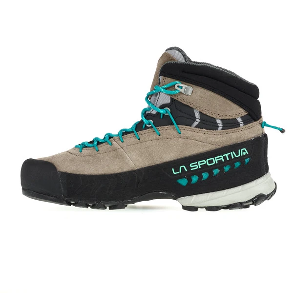 La Sportiva TX4 MID WOMAN GTX Damen Zustiegsschuhe TAUPE/EMERALD – Bild 3