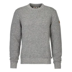 FJÄLLRÄVEN Fjällräven ÖVIK NORDIC SWEATER M Herren Wollpullover GREY