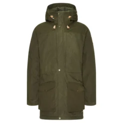 FJÄLLRÄVEN Fjällräven SINGI WOOL PADDED PARKA M Herren Wintermantel DEEP FOREST
