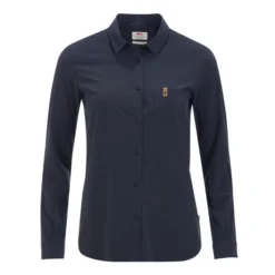 FJÄLLRÄVEN Fjällräven ÖVIK LITE SHIRT LS W Damen Outdoor Bluse NAVY