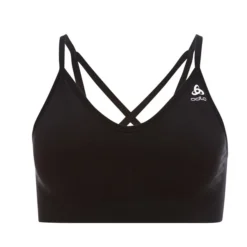 Odlo SPORT BRA SEAMLESS SOFT Damen Sport BH BLACK - GREY MELANGE