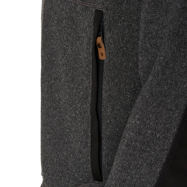 FJÄLLRÄVEN Fjällräven ÖVIK FLEECE ZIP SWEATER M Herren Fleecejacke DARK GREY – Bild 3