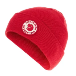 FJÄLLRÄVEN Fjällräven KIDS 1960 LOGO HAT Kinder Mütze TRUE RED