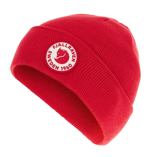 FJÄLLRÄVEN Fjällräven KIDS 1960 LOGO HAT Kinder Mütze TRUE RED