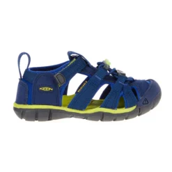 Keen SEACAMP II CNX Y Kinder Outdoor Sandalen BLUE DEPTHS/CHARTREUSE