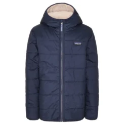 Patagonia K' S REVERSIBLE READY FREDDY HOODY Kinder Winterjacke NEW NAVY