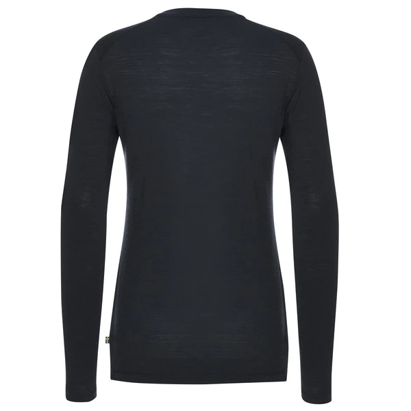 FJÄLLRÄVEN Fjällräven ABISKO WOOL LS W Damen Funktionsshirt DARK NAVY – Bild 2