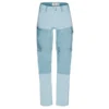 FJÄLLRÄVEN Fjällräven ABISKO MIDSUMMER ZIP OFF TROUSERS W Damen Trekkinghose MINERAL BLUE-CLAY BLUE