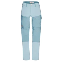 FJÄLLRÄVEN Fjällräven ABISKO MIDSUMMER ZIP OFF TROUSERS W Damen Trekkinghose MINERAL BLUE-CLAY BLUE