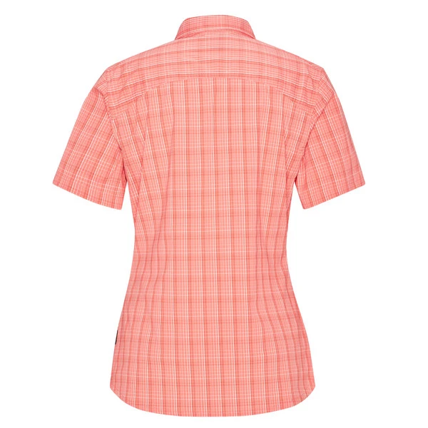 Jack Wolfskin CENTAURA SHIRT W Damen Outdoor Bluse DESERT ROSE CHECKS – Bild 2