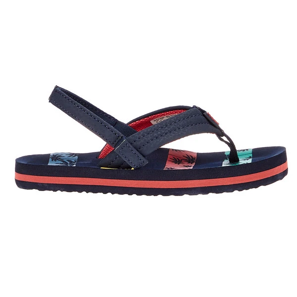 Reef LITTLE AHI Kinder Outdoor Sandalen NVY PALMS STRIPE