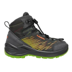 Lowa ZIRROX GTX MID JUNIOR Kinder Wanderstiefel ANTHRAZIT/FLAME