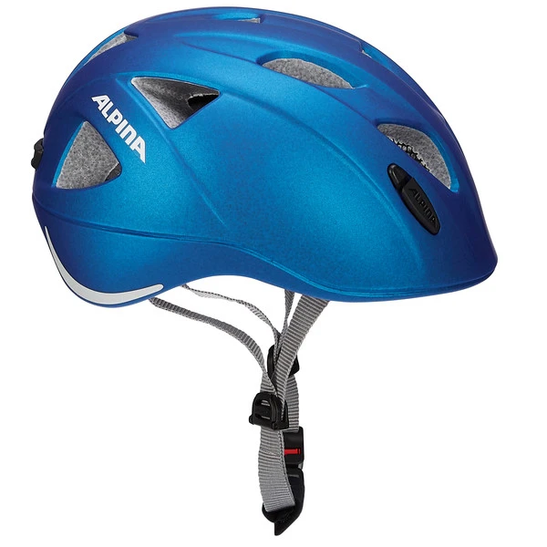 Alpina XIMO LE Kinder Fahrradhelm BLUE MATT – Bild 2