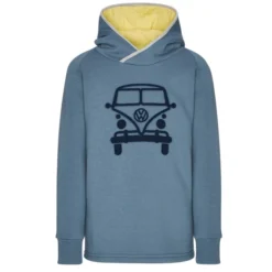 Elkline FABLAB Kinder Kapuzenpullover ASHBLUE