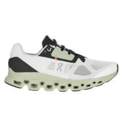 On CLOUDSTRATUS Damen Laufschuhe WHITE/BLACK