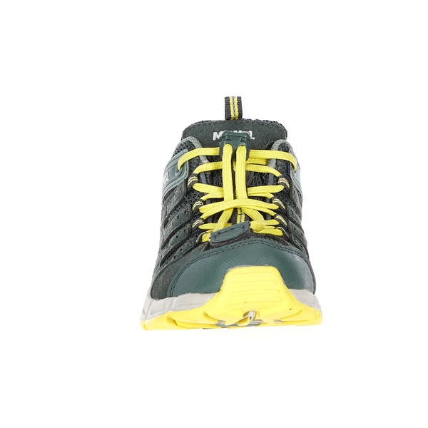 Meindl RESPOND JUNIOR Kinder Wanderschuhe OLIV/GELB – Bild 4