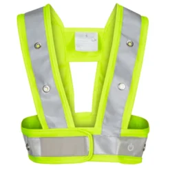 HeyReflect LED HIGH VISIBILITY VEST Kinder Weste GELB