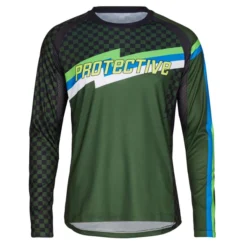 Protective P-KING OF VERT Herren Fahrradtrikot DARK OLIVE