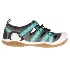 Keen KNOTCH CREEK Y Kinder Outdoor Sandalen STEEL GREY/WATERFALL