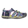 Keen SEACAMP II CNX Y Kinder Freizeitsandalen BLACK IRIS/AFRICAN VIOLET