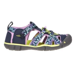 Keen SEACAMP II CNX Y Kinder Freizeitsandalen BLACK IRIS/AFRICAN VIOLET