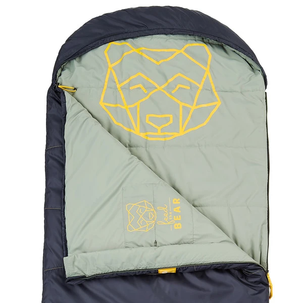 FRILUFTS PACAYA RS KIDS Deckenschlafsack BLUE NIGHTS/GREEN BAY/PRINTED – Bild 2