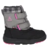 Kamik SPARKY2 Kinder Winterstiefel GREY FUSCHIA-GRIS FUSCHIA