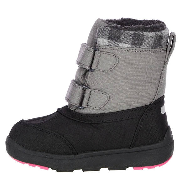 Kamik SPARKY2 Kinder Winterstiefel GREY FUSCHIA-GRIS FUSCHIA – Bild 3