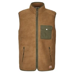 FJÄLLRÄVEN Fjällräven VARDAG PILE FLEECE VEST M Herren Fleeceweste BUCKWHEAT BROWN-LAUREL GREEN