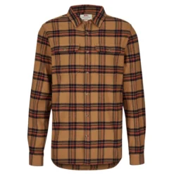 FJÄLLRÄVEN Fjällräven ÖVIK HEAVY FLANNEL SHIRT M Herren Outdoor Hemd BUCKWHEAT BROWN-AUTUMN LEAF