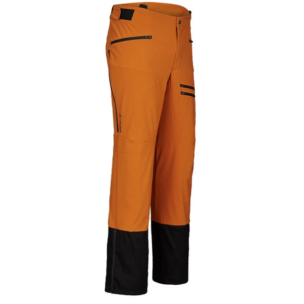 Vaude MONVISO SOFTSHELL PANTS II Herren Softshellhose SILT BROWN – Bild 2