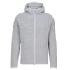 FRILUFTS REILA HOODED KNITTED FLEECE JACKET Herren Wolljacke SMOKED PEARL