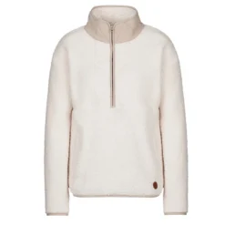 Royal Robbins URBANESQUE SHERPA 1/2 ZIP Damen Fleecepullover CREME