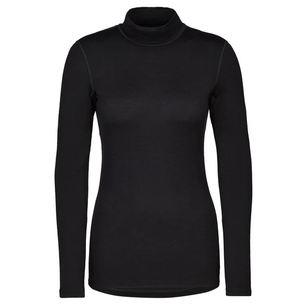 Icebreaker W MERINO 260 TECH LS TURTLENECK Damen Funktionsshirt BLACK