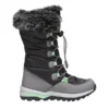 Kamik PRAIRIE Kinder Winterstiefel CHARCOAL/GREEN-CHARBON/VERT