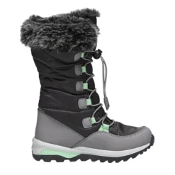 Kamik PRAIRIE Kinder Winterstiefel CHARCOAL/GREEN-CHARBON/VERT