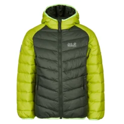 Jack Wolfskin ZENON JKT Kinder Winterjacke LIME