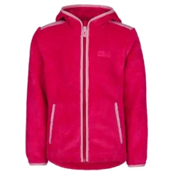 Jack Wolfskin NEPALI JACKET KIDS Kinder Fleecejacke PINK DAHLIA